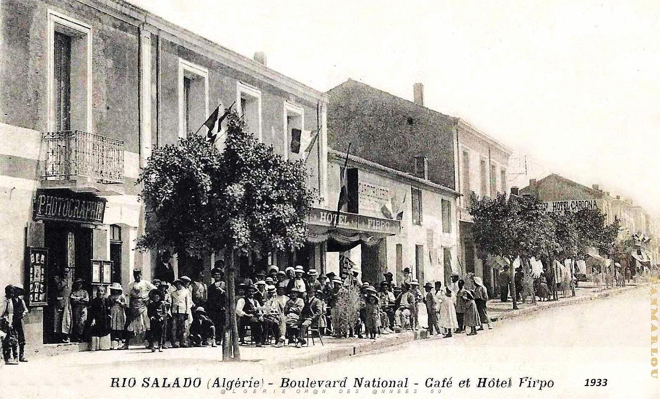 3087- Rio-Salado - Boulevard National - Cafe et Hotel Firpo - 1933.jpg